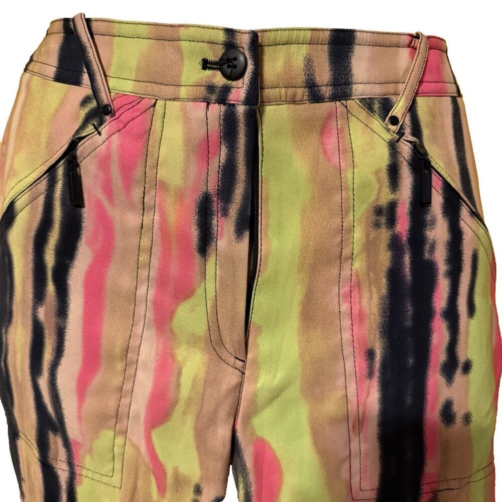 Jamie Sadock Capri Golf Activewear Women's SZ 4‎ Athleisure Artsy Sporty - Picture 8 of 13